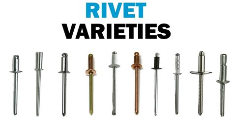 types of pop rivets